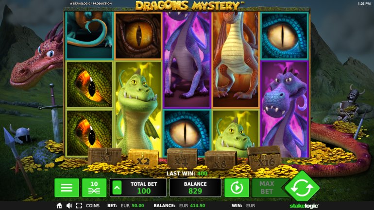 dragons mystery slot